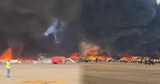 শাহজালালে ভয়াবহ আগুন, নিয়ন্ত্রণে ৩৬ ইউনিট; কাজ করছে সেনা, বিমান ও নৌবাহিনী